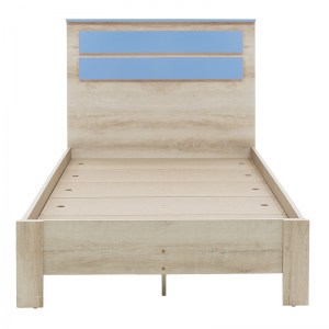 pak-123-000076-3 ΚΡΕΒΑΤΙ ΠΑΙΔΙΚΟ LOONEY ΣΕ ΧΡΩΜΑ CASTILLO-ΜΠΛΕ 100X200ΕΚ