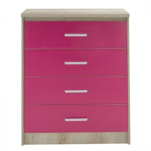 pak-123-000079-3 ΣΥΡΤΑΡΙΕΡΑ ΠΑΙΔΙΚΗ LOONEY ΜΕ 4 ΣΥΡΤΑΡΙΑ ΧΡΩΜΑ CASTILLO-ΡΟΖ 80X40X95ΕΚ