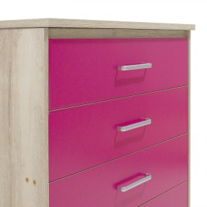 pak-123-000079-4 ΣΥΡΤΑΡΙΕΡΑ ΠΑΙΔΙΚΗ LOONEY ΜΕ 4 ΣΥΡΤΑΡΙΑ ΧΡΩΜΑ CASTILLO-ΡΟΖ 80X40X95ΕΚ