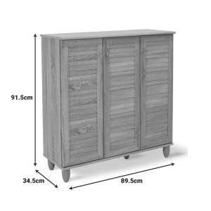 pak-123-000086-7 ΠΑΠΟΥΤΣΟΘΗΚΗ-ΝΤΟΥΛΑΠΙ SANTO PAKOWORLD 16  ΖΕΥΓΩΝ ΧΡΩΜΑ ΚΑΡΥΔΙ 89,5X34,5X91,5ΕΚ