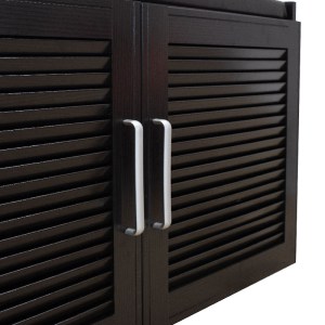 pak-123-000139-5 ΠΑΠΟΥΤΣΟΘΗΚΗ-ΣΚΑΜΠΟ CRISPY PAKOWORLD 9 ΖΕΥΓΩΝ ΧΡΩΜΑ WENGE ΜΕ ΜΑΞΙΛΑΡΙ 94X34,5X60ΕΚ