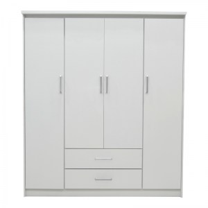 pak-123-000214-1 ΝΤΟΥΛΑΠΑ ΡΟΥΧΩΝ ΤΕΤΡΑΦΥΛΛΗ OLYMPUS PAKOWORLD ΛΕΥΚΟ 159X57X183ΕΚ