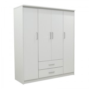 pak-123-000214 ΝΤΟΥΛΑΠΑ ΡΟΥΧΩΝ ΤΕΤΡΑΦΥΛΛΗ OLYMPUS PAKOWORLD ΛΕΥΚΟ 159X57X183ΕΚ