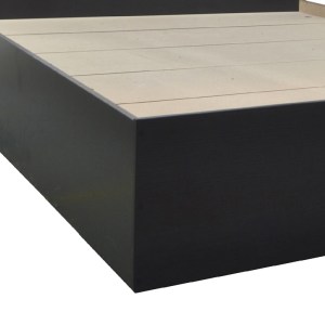 pak-123-000217-3 ΚΡΕΒΑΤΙ ΔΙΠΛΟ OLYMPUS PAKOWORLD ΣΕ ΧΡΩΜΑ WENGE 140X200ΕΚ
