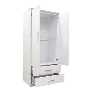 pak-123-000227-3 ΝΤΟΥΛΑΠΑ ΡΟΥΧΩΝ ΔΙΦΥΛΛΗ OLYMPUS PAKOWORLD ΣΕ ΛΕΥΚΗ ΑΠΟΧΡΩΣΗ 81X57X183ΕΚ