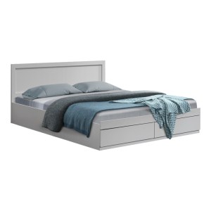 pak-123-000246 ΚΡΕΒΑΤΙ OLYMPUS PAKOWORLD ΜΕ ΣΥΡΤΑΡΙ ΣΕ ΛΕΥΚΗ ΑΠΟΧΡΩΣΗ 150X200ΕΚ