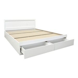 pak-123-000247-3 ΚΡΕΒΑΤΙ OLYMPUS PAKOWORLD ΜΕ ΣΥΡΤΑΡΙ ΣΕ ΛΕΥΚΗ ΑΠΟΧΡΩΣΗ 120X200ΕΚ