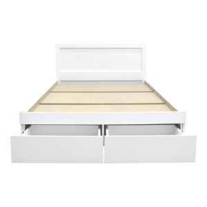 pak-123-000249-5 ΚΡΕΒΑΤΙ OLYMPUS PAKOWORLD ΜΕ ΣΥΡΤΑΡΙ ΣΕ ΛΕΥΚΗ ΑΠΟΧΡΩΣΗ 160X200ΕΚ