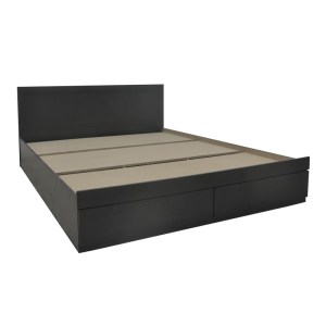 pak-123-000250-2 ΚΡΕΒΑΤΙ OLYMPUS PAKOWORLD ΜΕ ΣΥΡΤΑΡΙ ΣΕ WENGE ΑΠΟΧΡΩΣΗ 160X200ΕΚ