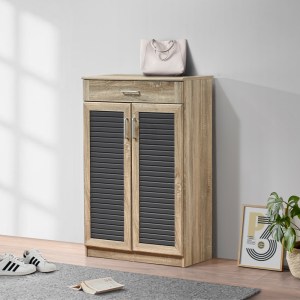 pak-123-000252 ΠΑΠΟΥΤΣΟΘΗΚΗ-ΝΤΟΥΛΑΠΙ SANTE PAKOWORLD 20 ΖΕΥΓΩΝ ΣΕ SONOMA-ΑΝΘΡΑΚΙ ΑΠΟΧΡΩΣΗ 80X37X123ΕΚ