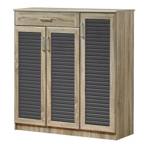 pak-123-000253-2 ΠΑΠΟΥΤΣΟΘΗΚΗ-ΝΤΟΥΛΑΠΙ SANTE PAKOWORLD 30 ΖΕΥΓΩΝ ΣΕ SONOMA-ΑΝΘΡΑΚΙ ΑΠΟΧΡΩΣΗ 120X37X123ΕΚ