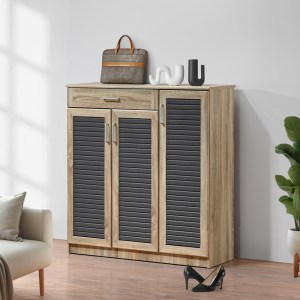 pak-123-000253 ΠΑΠΟΥΤΣΟΘΗΚΗ-ΝΤΟΥΛΑΠΙ SANTE PAKOWORLD 30 ΖΕΥΓΩΝ ΣΕ SONOMA-ΑΝΘΡΑΚΙ ΑΠΟΧΡΩΣΗ 120X37X123ΕΚ