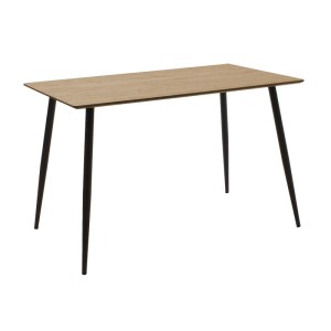 pak-127-000084 ΤΡΑΠΕΖΙ CUBA PAKOWORLD MDF SONOMA-ΜΑΥΡΟ 120X70X76ΕΚ