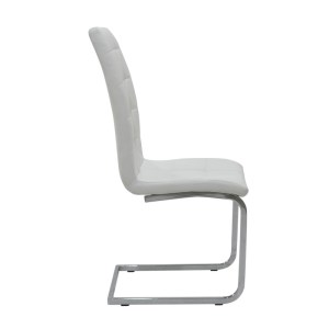 pak-127-000107-2 ΚΑΡΕΚΛΑ DARRELL PAKOWORLD PU ΛΕΥΚΟ-ΒΑΣΗ ΧΡΩΜΙΟΥ 42X49X106ΕΚ