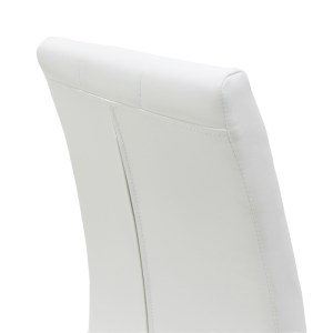 pak-127-000107-4 ΚΑΡΕΚΛΑ DARRELL PAKOWORLD PU ΛΕΥΚΟ-ΒΑΣΗ ΧΡΩΜΙΟΥ 42X49X106ΕΚ
