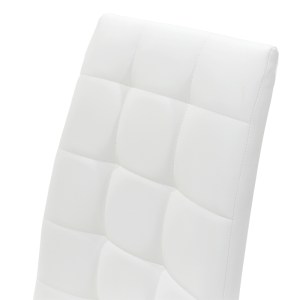 pak-127-000107-5 ΚΑΡΕΚΛΑ DARRELL PAKOWORLD PU ΛΕΥΚΟ-ΒΑΣΗ ΧΡΩΜΙΟΥ 42X49X106ΕΚ