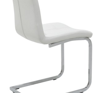 pak-127-000107-7 ΚΑΡΕΚΛΑ DARRELL PAKOWORLD PU ΛΕΥΚΟ-ΒΑΣΗ ΧΡΩΜΙΟΥ 42X49X106ΕΚ