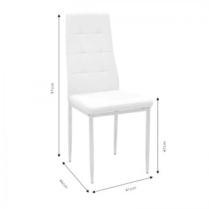 pak-127-000110-6 ΚΑΡΕΚΛΑ CUBE PAKOWORLD PU ΜΟΚΑ-ΠΟΔΙ ΧΡΩΜΙΟΥ