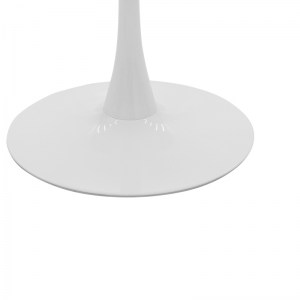 pak-127-000167-2 ΤΡΑΠΕΖΙ BALOU I PAKOWORLD MDF ΛΕΥΚΟ ΜΑΡΜΑΡΟΥ Φ120X75ΕΚ