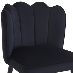 pak-127-000182-4 ΣΚΑΜΠΟ ΜΠΑΡ VELVI PAKOWORLD ΒΕΛΟΥΔΟ ΣΕ ΜΑΥΡΗ ΑΠΟΧΡΩΣΗ 43X62X95ΕΚ