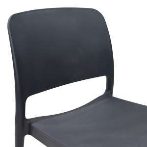 pak-127-000190-4 ΚΑΡΕΚΛΑ FENXY PAKOWORLD PP ΣΕ ΜΑΥΡΗ ΑΠΟΧΡΩΣΗ 38X42X77ΕΚ