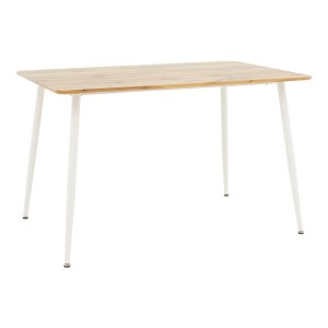 pak-127-000192-4 ΤΡΑΠΕΖΑΡΙΑ CUBA-CARON PAKOWORLD ΣΕΤ 5ΤΕΜ SONOMA-ΛΕΥΚΟ 120X80X75ΕΚ