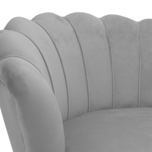 pak-128-000001-4 ΠΟΛΥΘΡΟΝΑ DAIMON PAKOWORLD ΒΕΛΟΥΔΟ ΓΚΡΙ-ΧΡΥΣΟ 79X74X78ΕΚ