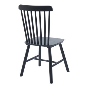 pak-128-000034-2 ΚΑΡΕΚΛΑ MELIA PAKOWORLD RUBBERWOOD ΣΕ ΜΑΥΡΗ ΑΠΟΧΡΩΣΗ 45X51X87ΕΚ