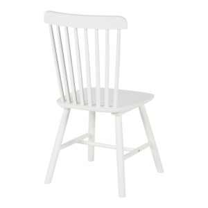 pak-128-000040-1 ΚΑΡΕΚΛΑ MELIA PAKOWORLD RUBBERWOOD ΣΕ ΛΕΥΚΗ ΑΠΟΧΡΩΣΗ 45X51X87ΕΚ