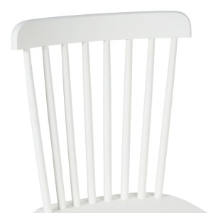 pak-128-000040-4 ΚΑΡΕΚΛΑ MELIA PAKOWORLD RUBBERWOOD ΣΕ ΛΕΥΚΗ ΑΠΟΧΡΩΣΗ 45X51X87ΕΚ