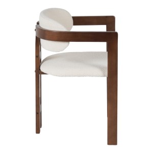 pak-128-000041-2 ΠΟΛΥΘΡΟΝΑ WINSOR PAKOWORLD RUBBERWOOD ΣΕ ΜΠΕΖ ΑΠΟΧΡΩΣΗ ΜΕ ΚΑΡΥΔΙ ΠΟΔΙ 58.5X51X76ΕΚ