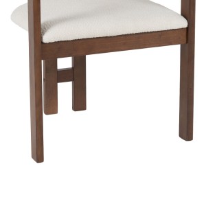 pak-128-000041-6 ΠΟΛΥΘΡΟΝΑ WINSOR PAKOWORLD RUBBERWOOD ΣΕ ΜΠΕΖ ΑΠΟΧΡΩΣΗ ΜΕ ΚΑΡΥΔΙ ΠΟΔΙ 58.5X51X76ΕΚ