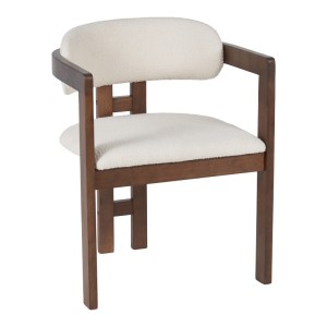 pak-128-000041 ΠΟΛΥΘΡΟΝΑ WINSOR PAKOWORLD RUBBERWOOD ΣΕ ΜΠΕΖ ΑΠΟΧΡΩΣΗ ΜΕ ΚΑΡΥΔΙ ΠΟΔΙ 58.5X51X76ΕΚ