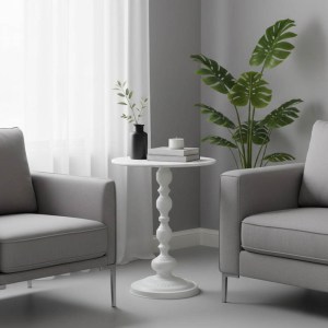 pak-128-000060 ΒΟΗΘΗΤΙΚΟ ΤΡΑΠΕΖΙ ANESOR PAKOWORLD ΜΕΤΑΛΛΟ ΣΕ ΚΡΕΜ ΑΠΟΧΡΩΣΗ Φ40X52ΕΚ