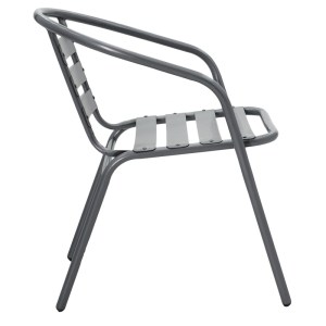 pak-130-000179-3 ΤΡΑΠΕΖΑΡΙΑ ENSURE-TADE PAKOWORLD ΣΕΤ 5ΤΕΜ ΜΕΤΑΛΛΟ-ΓΥΑΛΙ ΣΕ ΑΝΘΡΑΚΙ ΑΠΟΧΡΩΣΗ 120X70X70ΕΚ