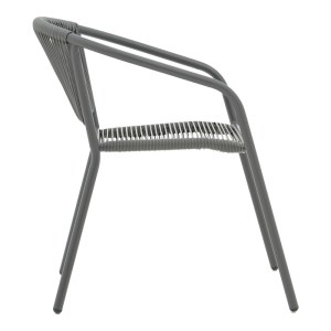 pak-130-000181-3 ΤΡΑΠΕΖΑΡΙΑ ENSURE-LINDARIA PAKOWORLD ΣΕΤ 5ΤΕΜ ΜΕΤΑΛΛΟ-ΓΥΑΛΙ ΣΕ ΑΝΘΡΑΚΙ ΑΠΟΧΡΩΣΗ 120X70X70ΕΚ
