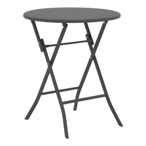 pak-130-000186-4 ΤΡΑΠΕΖΑΡΙΑ ALBERO-CALAN PAKOWORLD 3ΤΕΜ ΜΕΤΑΛΛΟ ΣΕ ΑΝΘΡΑΚΙ ΑΠΟΧΡΩΣΗ Φ60X70ΕΚ