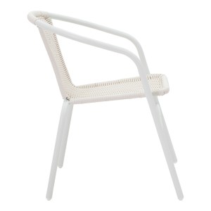 pak-130-000188-3 ΤΡΑΠΕΖΑΡΙΑ ALBERO-OBBI PAKOWORLD 3ΤΕΜ ΜΕΤΑΛΛΟ ΣΕ ΛΕΥΚΗ ΑΠΟΧΡΩΣΗ Φ60X70ΕΚ