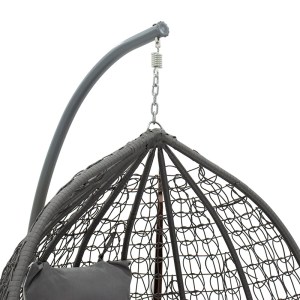 pak-135-000001-3 ΚΟΥΝΙΑ ΚΗΠΟΥ ZAFER PAKOWORLD ΚΡΕΜΑΣΤΗ ΜΕΤΑΛΛΟ-PP-ΜΑΞΙΛΑΡΙ ΑΝΘΡΑΚΙ 106X103X200ΕΚ