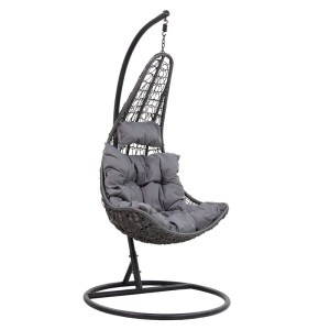 pak-135-000006 ΚΟΥΝΙΑ SOLEIL PAKOWORLD ΚΡΕΜΑΣΤΗ ΜΕΤΑΛΛΟ-PP-ΜΑΞΙΛΑΡΙ ΓΚΡΙ 103X83X200ΕΚ