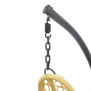 pak-135-000024-4 ΚΟΥΝΙΑ ΚΗΠΟΥ SOLEIL PAKOWORLD ΚΡΕΜΑΣΤΗ PP ΣΕ ΦΥΣΙΚΟ ΧΡΩΜΑ ΚΑΙ ΜΑΥΡΟ ΜΕΤΑΛΛΟ 103X83X200ΕΚ