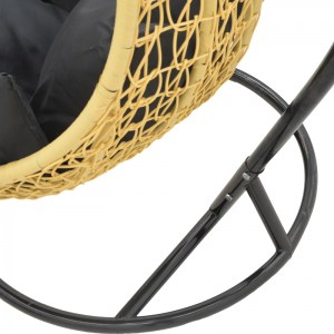 pak-135-000024-5 ΚΟΥΝΙΑ ΚΗΠΟΥ SOLEIL PAKOWORLD ΚΡΕΜΑΣΤΗ PP ΣΕ ΦΥΣΙΚΟ ΧΡΩΜΑ ΚΑΙ ΜΑΥΡΟ ΜΕΤΑΛΛΟ 103X83X200ΕΚ