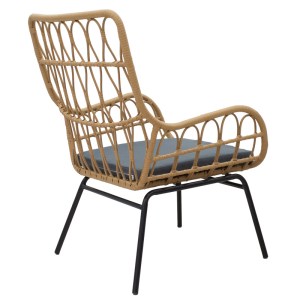 pak-140-000062-2 ΣΑΛΟΝΙ NAOKI-MABIL PAKOWORLD ΣΕΤ 3ΤΕΜ PE RATTAN ΣΕ ΦΥΣΙΚΗ ΑΠΟΧΡΩΣΗ ΜΕ ΜΑΥΡΟ ΜΕΤΑΛΛΟ