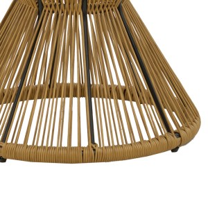pak-140-000062-6 ΣΑΛΟΝΙ NAOKI-MABIL PAKOWORLD ΣΕΤ 3ΤΕΜ PE RATTAN ΣΕ ΦΥΣΙΚΗ ΑΠΟΧΡΩΣΗ ΜΕ ΜΑΥΡΟ ΜΕΤΑΛΛΟ