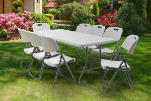 pak-142-000001-1 ΤΡΑΠΕΖΙ CATERING-ΣΥΝΕΔΡΙΟΥ APRILIA PAKOWORLD ΛΕΥΚΟ ΜΟΝΟΚΟΜΜΑΤΗ ΕΠΙΦΑΝΕΙΑ 183X76X74ΕΚ