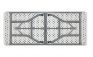 pak-142-000001-2 ΤΡΑΠΕΖΙ CATERING-ΣΥΝΕΔΡΙΟΥ APRILIA PAKOWORLD ΛΕΥΚΟ ΜΟΝΟΚΟΜΜΑΤΗ ΕΠΙΦΑΝΕΙΑ 183X76X74ΕΚ