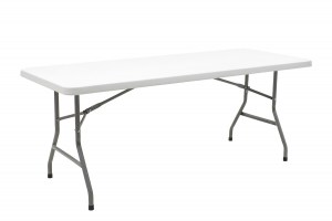 pak-142-000001 ΤΡΑΠΕΖΙ CATERING-ΣΥΝΕΔΡΙΟΥ APRILIA PAKOWORLD ΛΕΥΚΟ ΜΟΝΟΚΟΜΜΑΤΗ ΕΠΙΦΑΝΕΙΑ 183X76X74ΕΚ