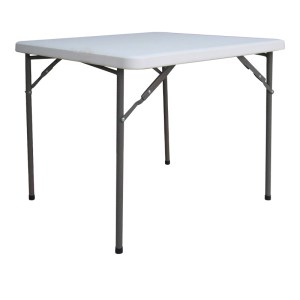 pak-142-000021 ΤΡΑΠΕΖΙ CATERING COMFORT PAKOWORLD ΠΤΥΣΣΟΜΕΝΟ ΣΕ ΛΕΥΚΗ ΑΠΟΧΡΩΣΗ 80X80X74ΕΚ
