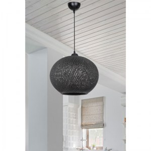 pak-147-000055-1 ΦΩΤΙΣΤΙΚΟ ΟΡΟΦΗΣ PWL-1112 PAKOWORLD Ε27 ΜΑΥΡΟ Φ38X75ΕΚ