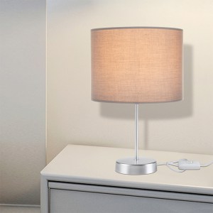 pak-147-000099-2 ΕΠΙΤΡΑΠΕΖΙΟ ΦΩΤΙΣΤΙΚΟ PWL-1183 PAKOWORLD Ε27 ΑΝΘΡΑΚΙ-ΑΣΗΜΙ Φ22X36.5ΕΚ